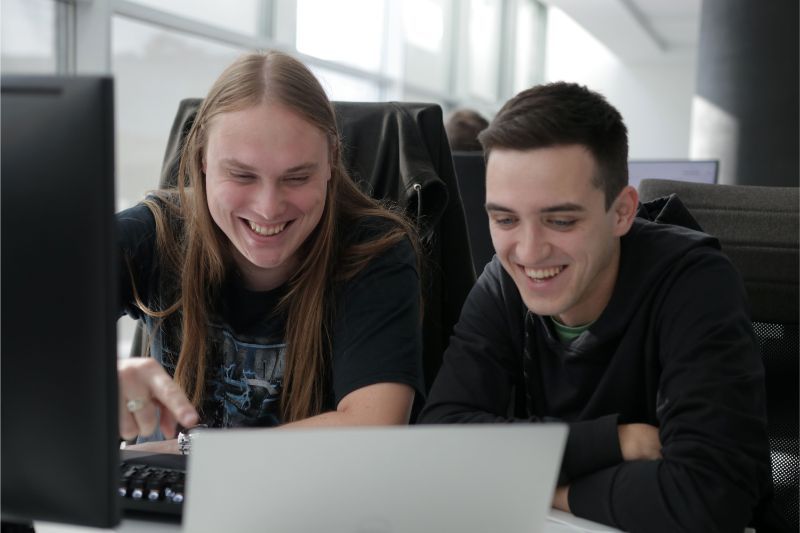 Agiledrop developers in Celje office