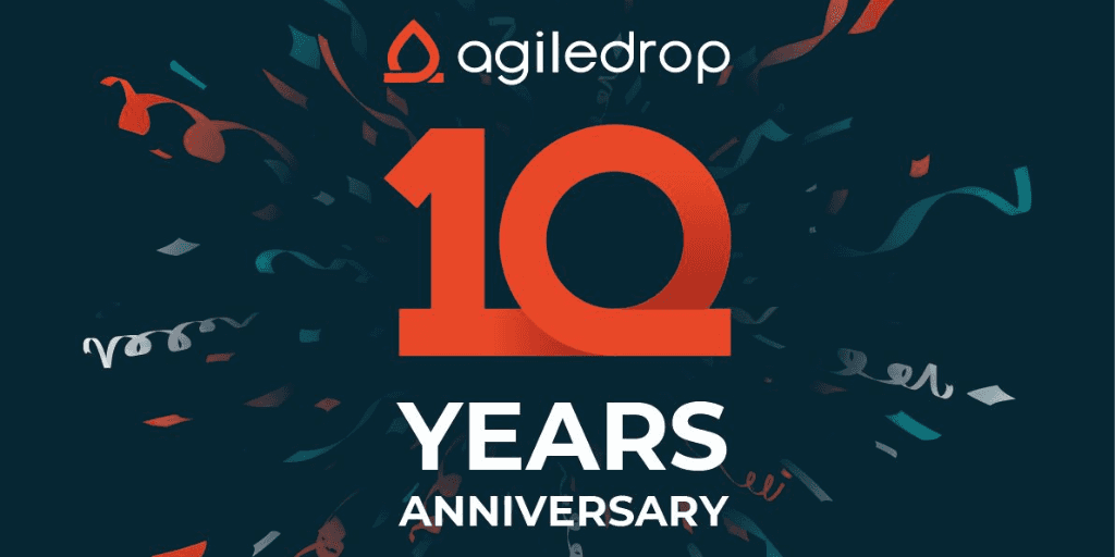 Celebrating a Decade of Growth: Agiledrop's 10th Anniversary image