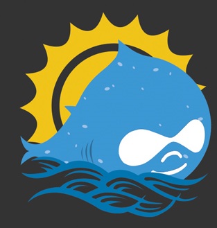Drupal Logo whale