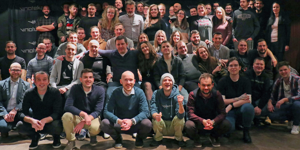 Agiledrop Christmas party 2022 team photo