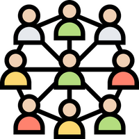 Community of people interconnected