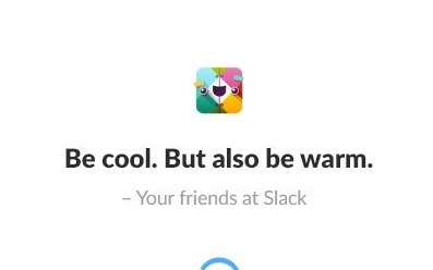Slack's heartwarming welcome message (2)