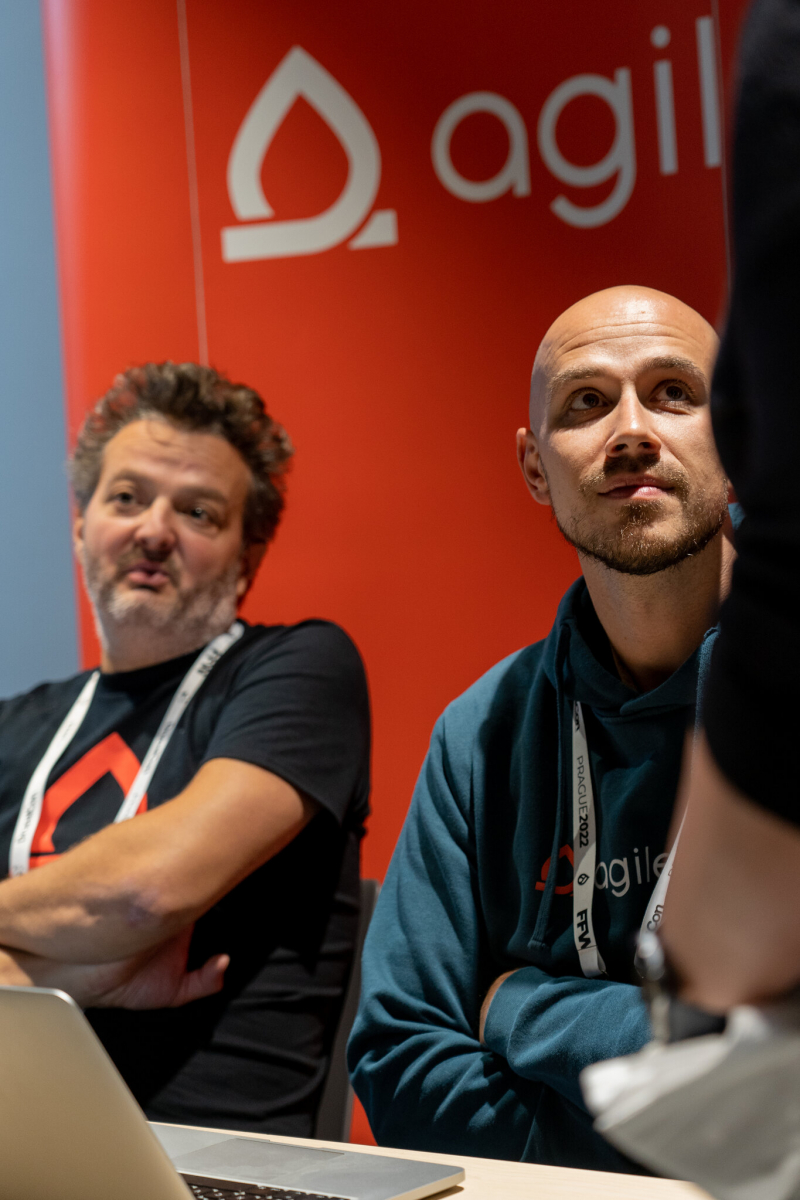 Aleš & Jure at DrupalCon Prague 2022